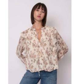 RD Style RD Style - Elfi Yoryu Crinkle Chiffon (Peach Floral)