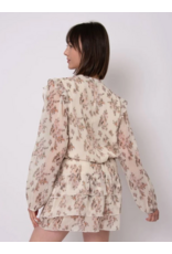 RD Style RD Style - Elfi Yoryu Crinkle Chiffon (Peach Floral)