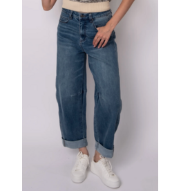 RD Style RD Style - Barni Stretch Twill Barrel Jean (Didi Dark Wash)