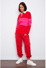 RD Style RD Style - Esther Cotton Soft Knit Long Sleeve Polo (Rouge Magenta)