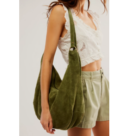 Free people Free People - Roma Suede Tote (Olive Moss)