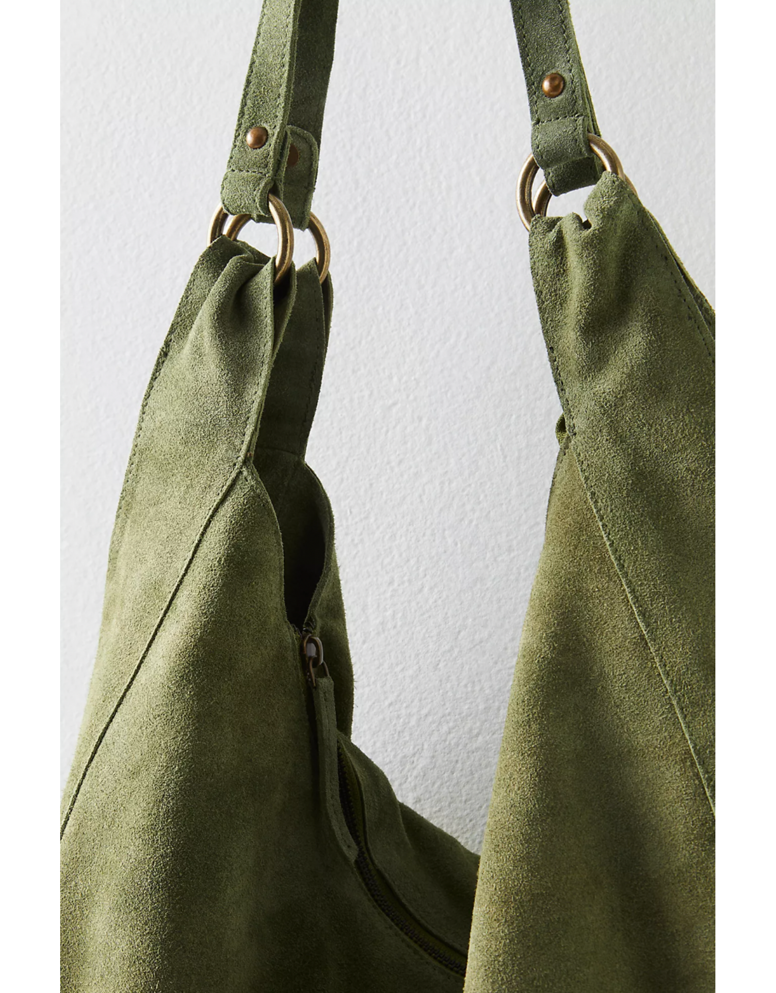 Free people Free People - Roma Suede Tote (Olive Moss)