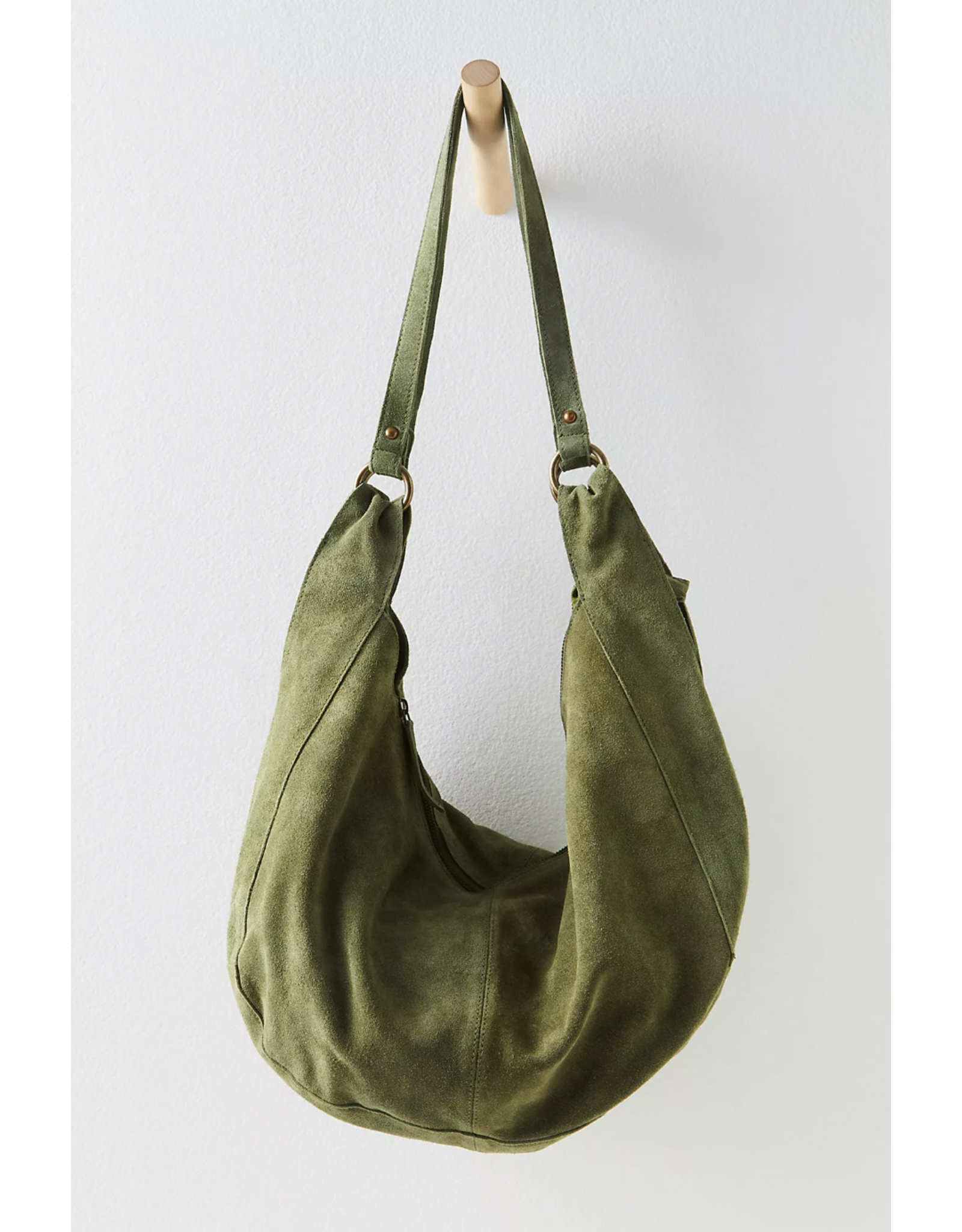 Free people Free People - Roma Suede Tote (Olive Moss)