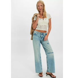 Free people Free People - Claro Lace Tee (Whisper White)