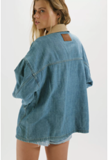 Free people Free People - We The Free Lemon Denim Jacket (Berry Blues)