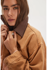 Free people Free People - We The Free Lemon Denim Jacket (Meerkat)