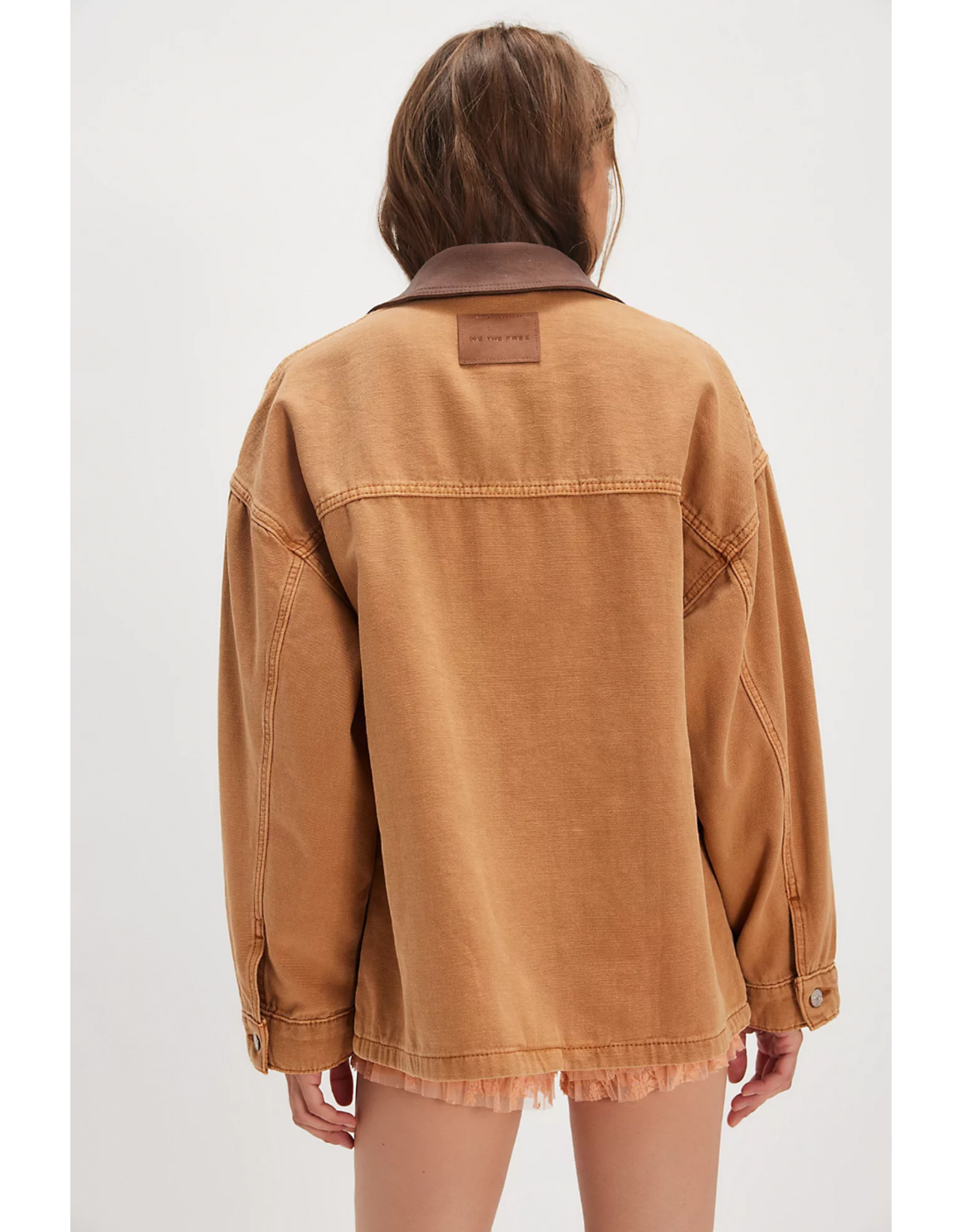 Free people Free People - We The Free Lemon Denim Jacket (Meerkat)