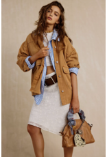 Free people Free People - We The Free Lemon Denim Jacket (Meerkat)