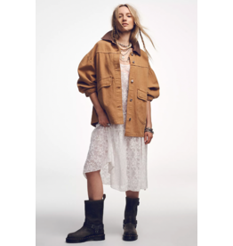 Free people Free People - We The Free Lemon Denim Jacket (Meerkat)