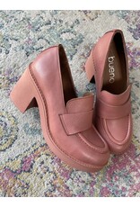 Bueno Bueno - Minty Heeled Loafer (Rose Brown)