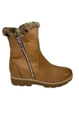 Django and Juliette Django & Juliette - Dlinga (Drambuie - Tan Leopard Leather - Fur)