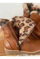 Django and Juliette Django & Juliette - Dlinga (Drambuie - Tan Leopard Leather - Fur)