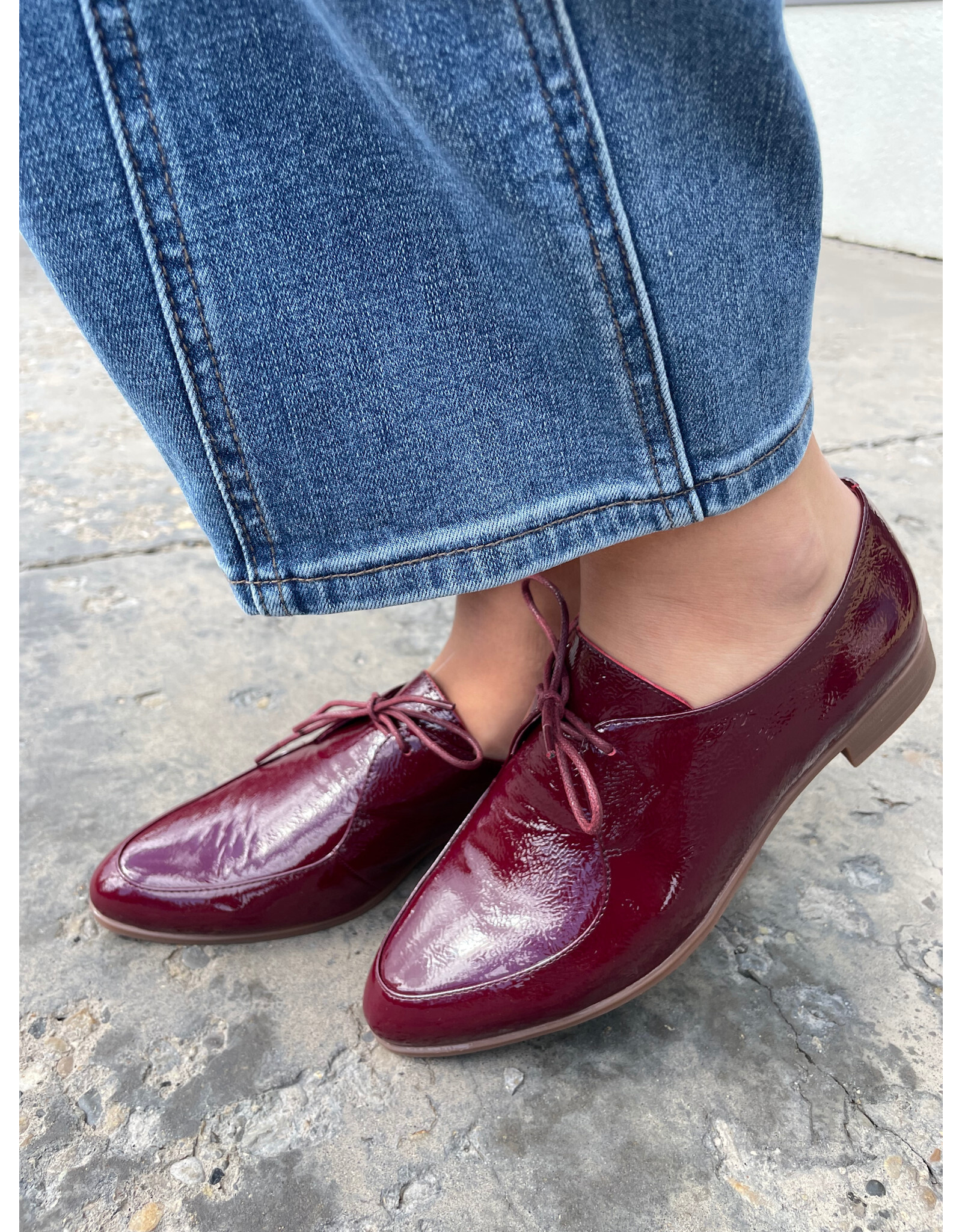 Django and Juliette Django & Juliette - Georgy (Wine Patent Leather)