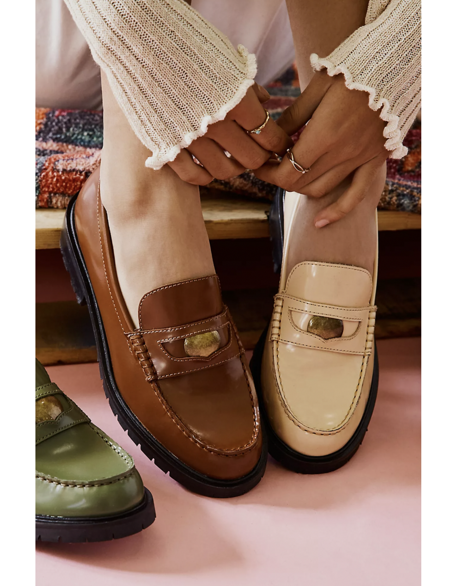 Free people Free People - Liv loafer (bronzer)