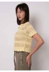 RD Style RD Style - Johnny Short Sleeve Sweater (Light Yellow)