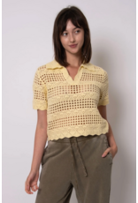 RD Style RD Style - Johnny Short Sleeve Sweater (Light Yellow)