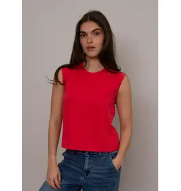 RD Style RD Style - Yura Sleeveless Crew Neck (Cherry)