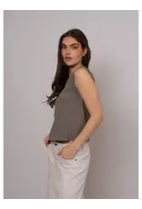 RD Style RD Style - Yura Sleeveless Crew Neck (Smokey Olive)