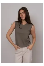 RD Style RD Style - Yura Sleeveless Crew Neck (Smokey Olive)