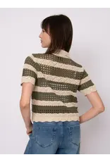 RD Style RD Style - Della Short Sleeve Johnny (Cream/Olive)