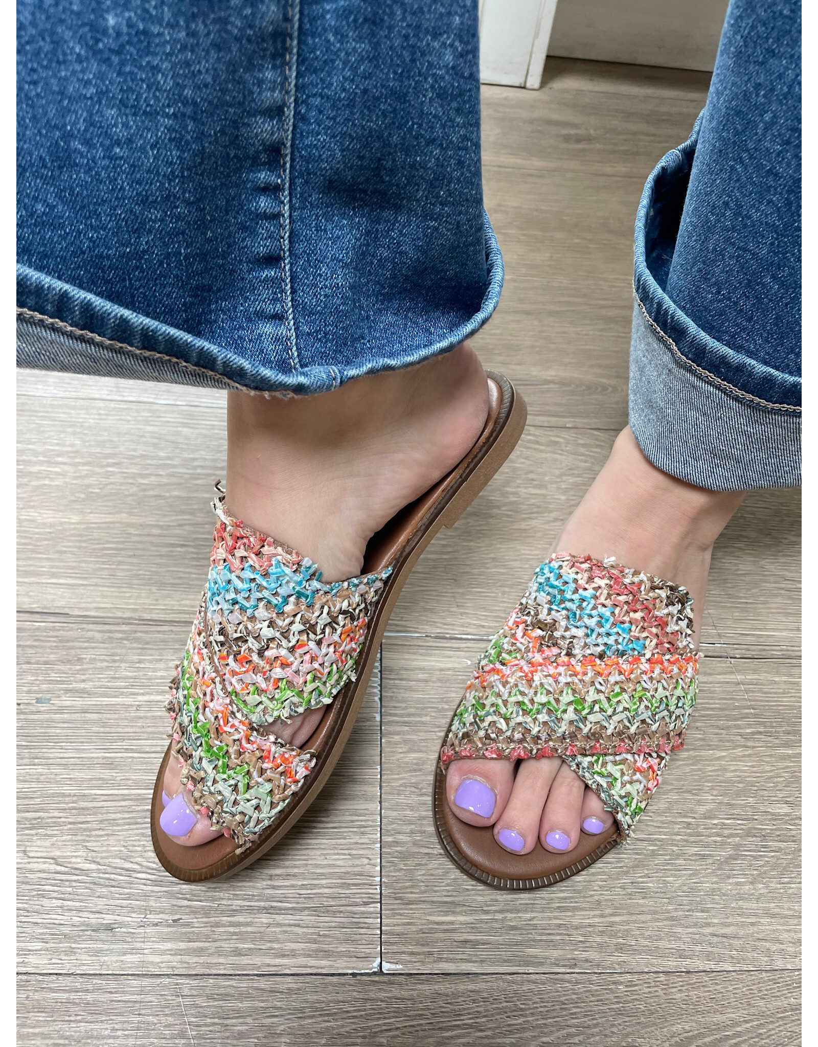 Bueno Bueno - Henna (Woven Blue Multi)