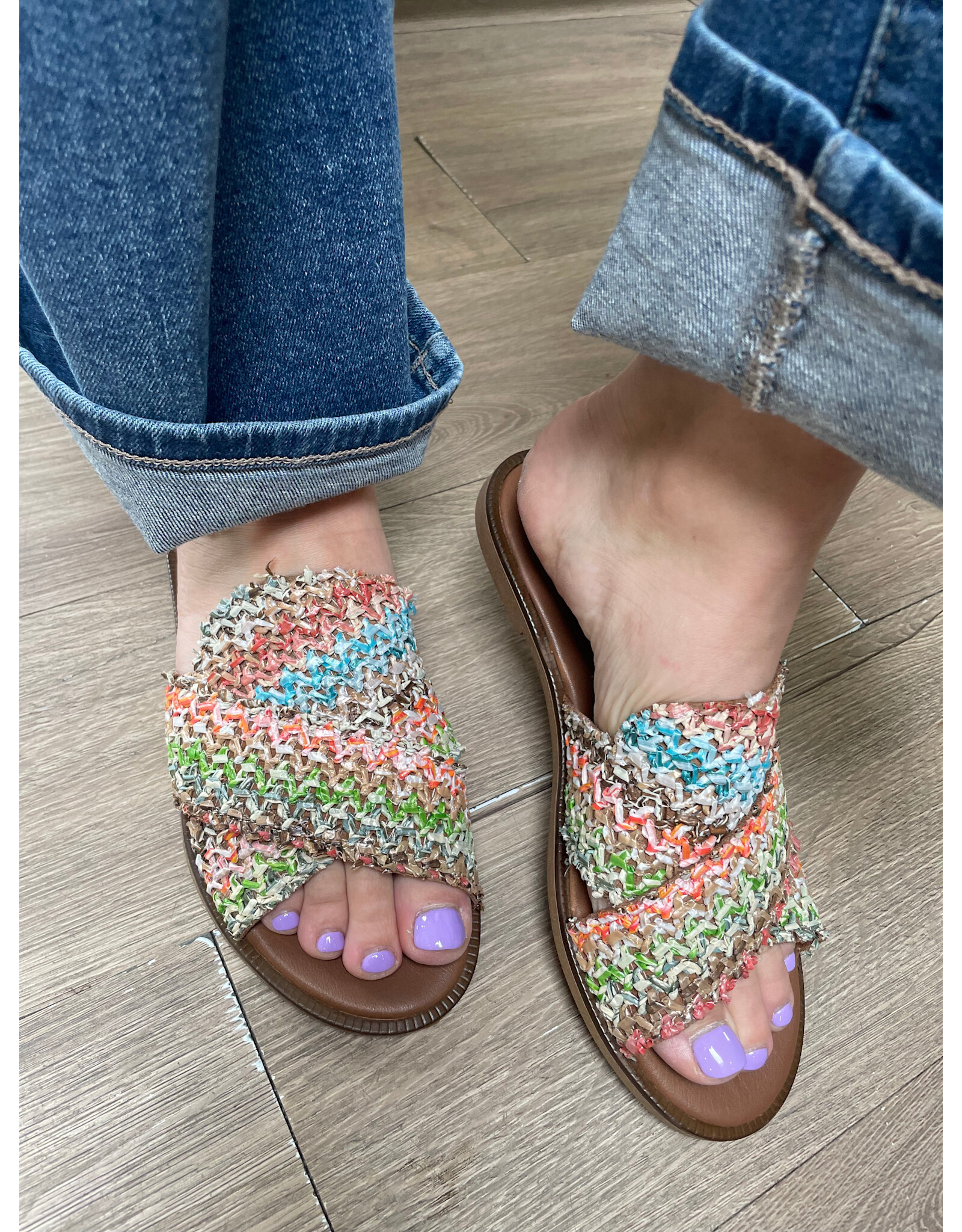 Bueno Bueno - Henna (Woven Blue Multi)