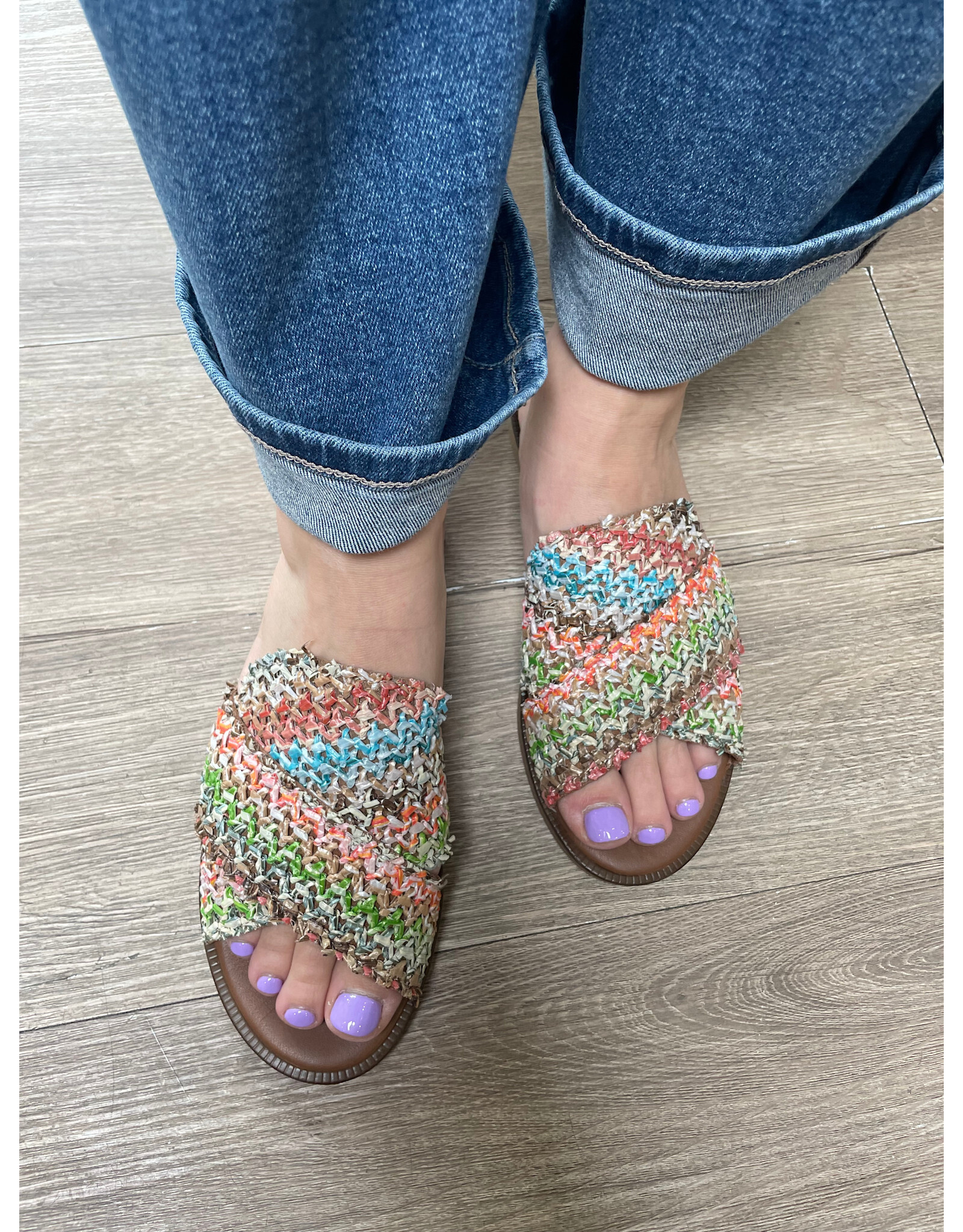 Bueno Bueno - Henna (Woven Blue Multi)