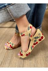 Django and Juliette Django & Juliette - Gossier (Raffia - Natural / Cherry)