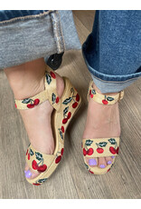 Django and Juliette Django & Juliette - Gossier (Raffia - Natural / Cherry)