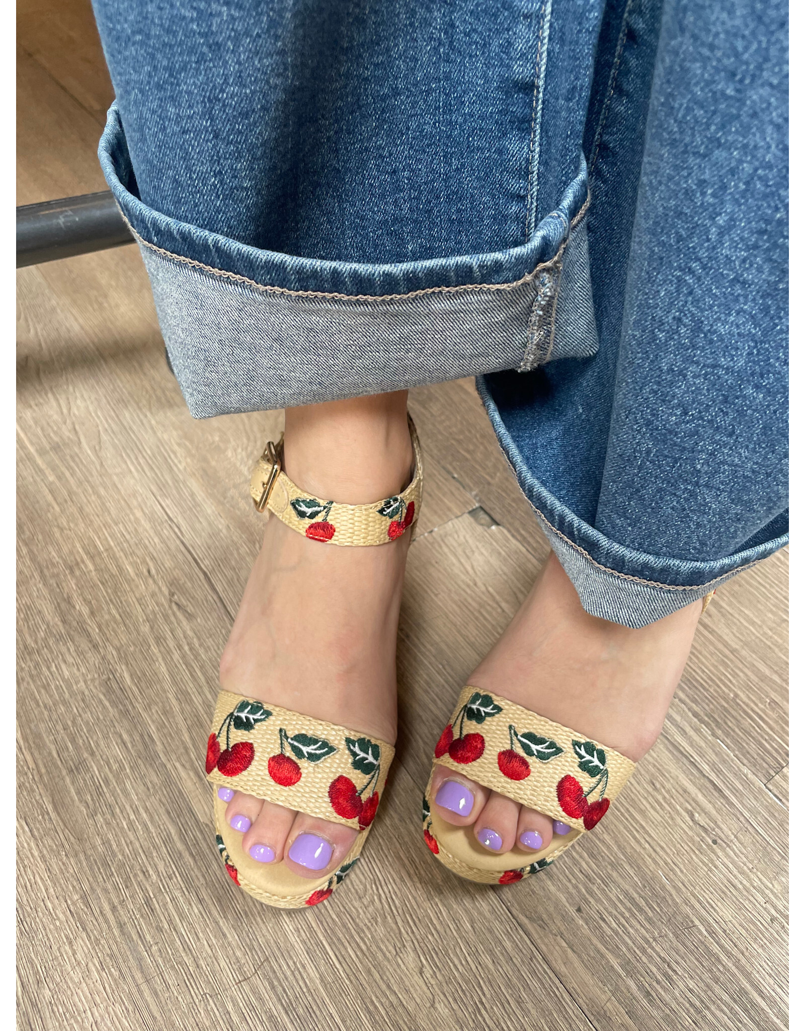 Django and Juliette Django & Juliette - Gossier (Raffia - Natural / Cherry)