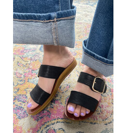 Los Cabos Los Cabos - Doti (Black Raffia)