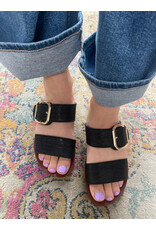 Los Cabos Los Cabos - Doti (Black Raffia)