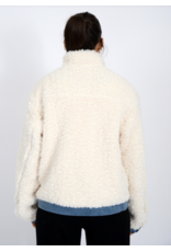 RD Style RD Style - Paddy Zip Front Sherpa (Cream / Denim)
