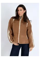 RD Style RD Style - Nikita Sherpa Zip Front (Caramel)