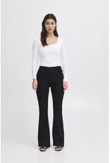 ICHI ICHI - Twiggy flared high waist jeans (Black)