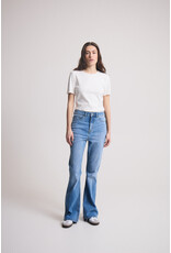 ICHI ICHI - Twiggy flared high waist jeans (Light Blue)