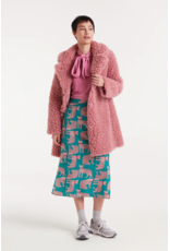 Compania Fantastica Compania Fantastica - Jaguar Print Midi Skirt