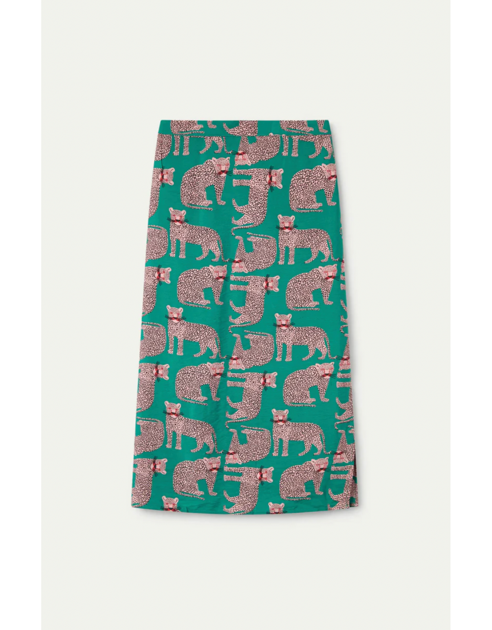 Compania Fantastica Compania Fantastica - Jaguar Print Midi Skirt