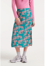 Compania Fantastica Compania Fantastica - Jaguar Print Midi Skirt