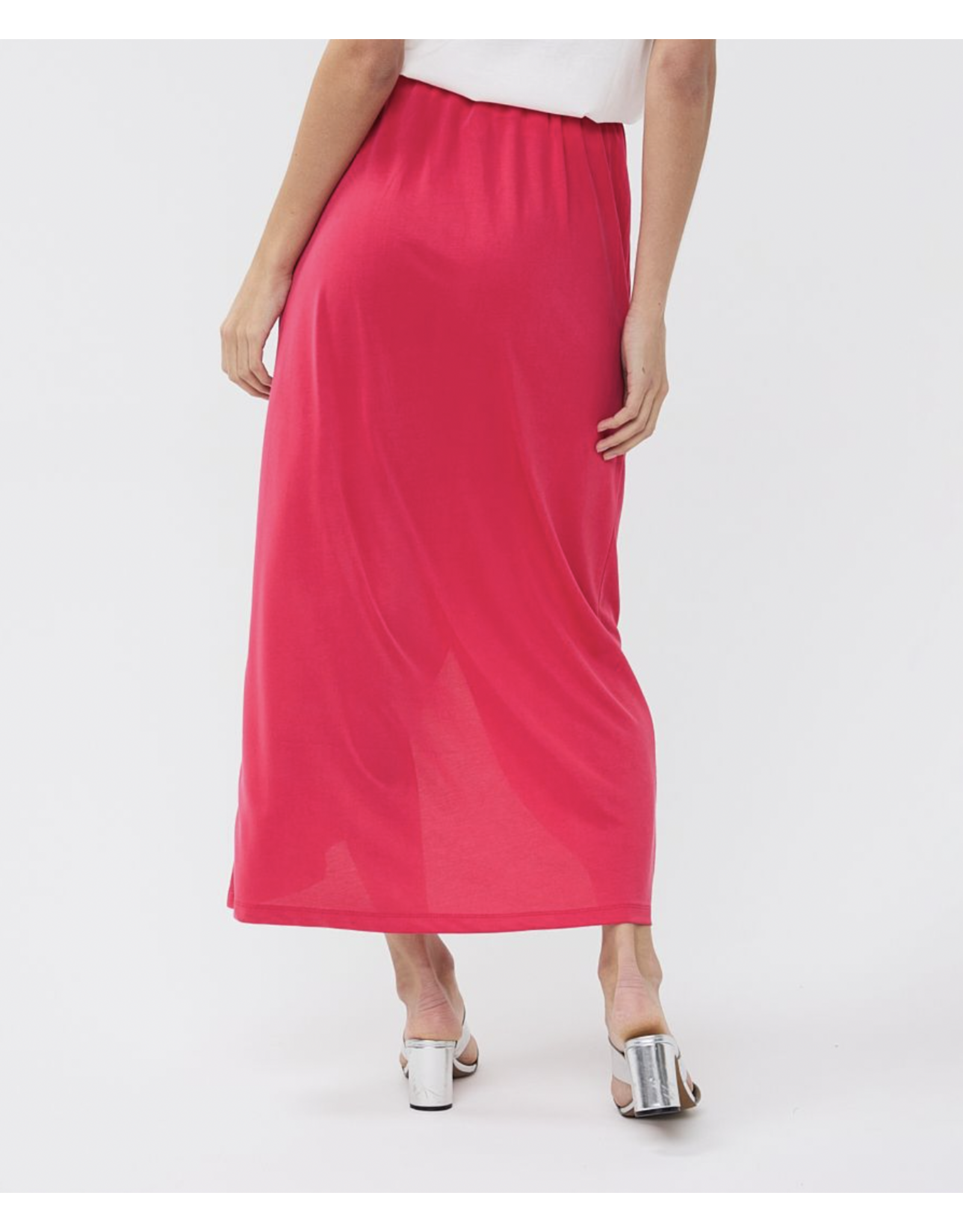 EsQualo EsQualo - Modal maxi skirt (Magenta)