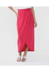 EsQualo EsQualo - Modal maxi skirt (Magenta)