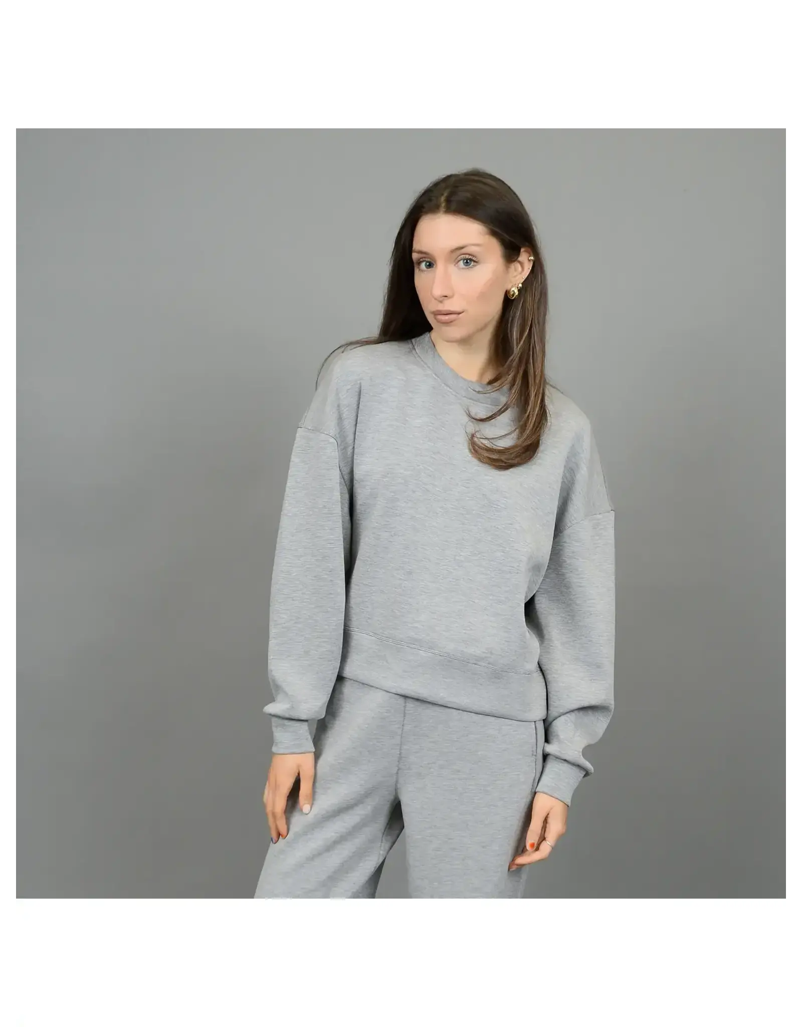 RD Style RD Style - Lucie Pullover (Heather Grey Melange)
