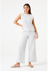 Garcia Garcia - Tweed Inspired Trousers (Blue/Ivory)