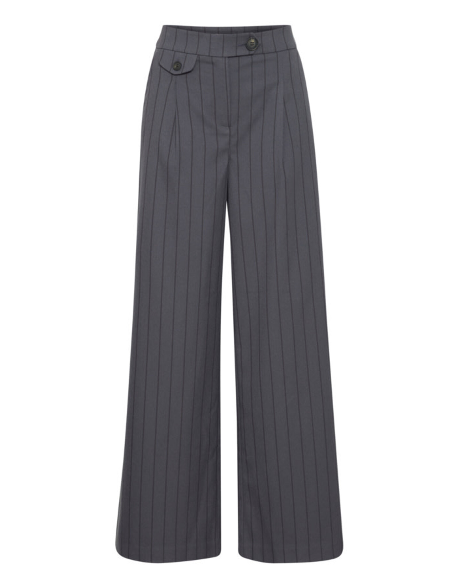 b.young b.young - Effania Trousers (Smoke Blue Stripe)