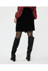 EsQualo EsQualo - City Skirt with Overlap Pockets (Black)