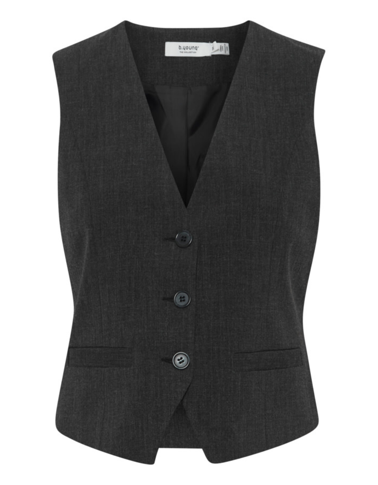 b.young b.Young - Danta Waistcoat (Black)