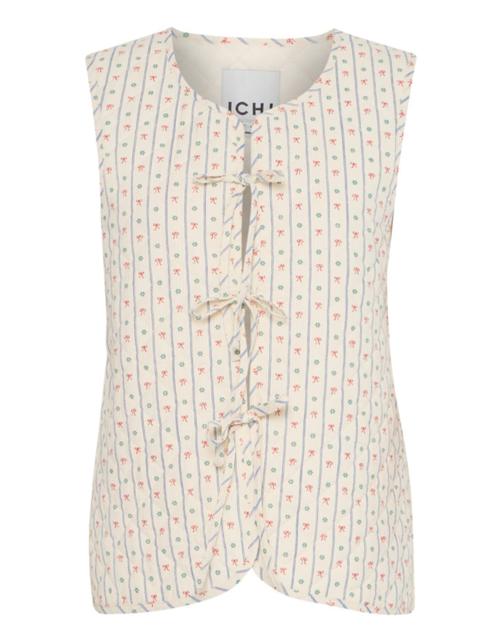 ICHI ICHI - Quarry Waistcoat (Bow Vintage)