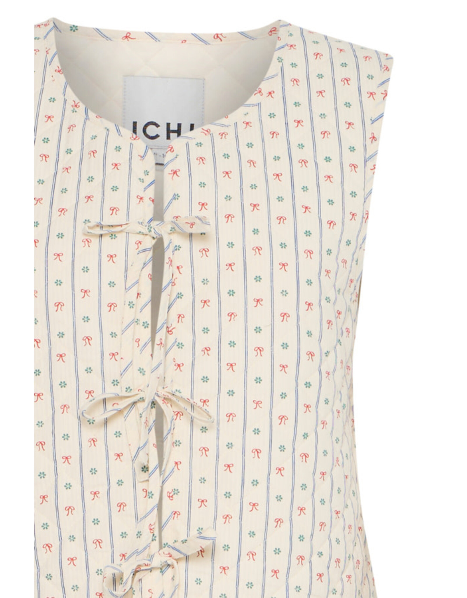 ICHI ICHI - Quarry Waistcoat (Bow Vintage)
