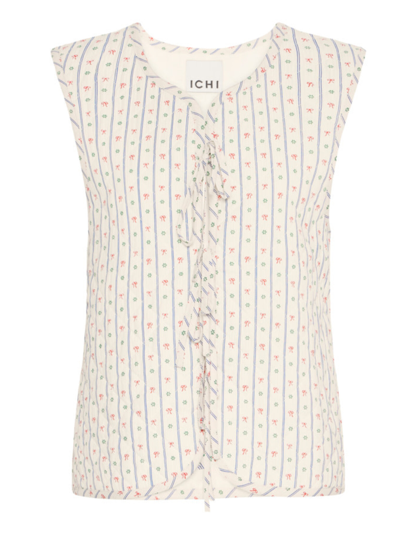 ICHI ICHI - Quarry Waistcoat (Bow Vintage)