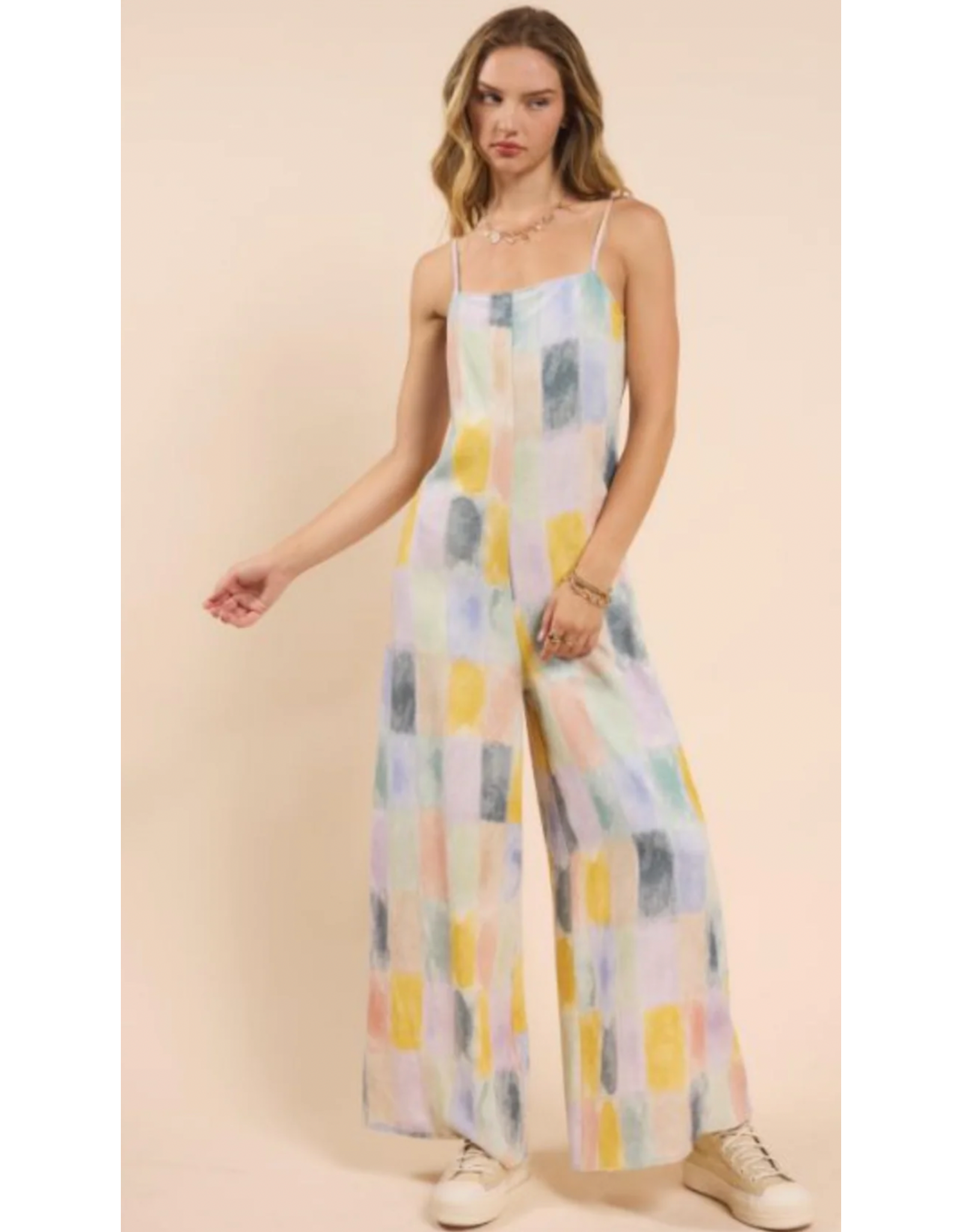 Sadie & Sage Sadie & Sage - Petrichor Wide Leg Jumpsuit